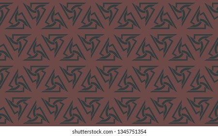 Smart background with decorative triangles layot. Vector illustration. Decorative design for you idea