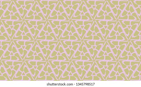 Smart background with decorative triangles layot. Vector illustration. Decorative design for you idea