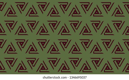 Smart background with decorative triangles layot. Vector illustration. Decorative design for you idea
