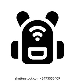 Vector de glifo para su Sitio web, móvil, presentación y diseño de logotipo.