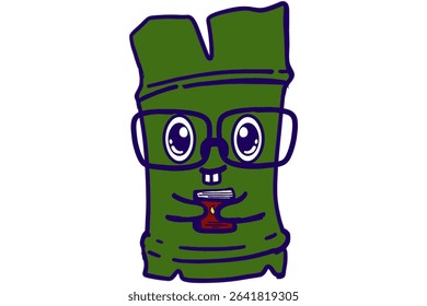 Smart Bamboo Chibi Sticker Series