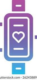 Smart Band vector icon. Can be used for printing, mobile and web applications.