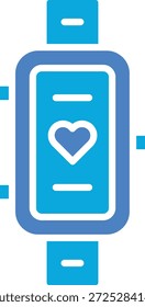 Icono de Vector de banda inteligente. Se puede utilizar para aplicaciones de impresión, móviles y de Web.