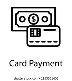 
Smart bank cards with the dollar cash denting the concept of credit card payment 
