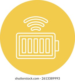 Smart Battery vector icon. Can be used for printing, mobile and web applications.
