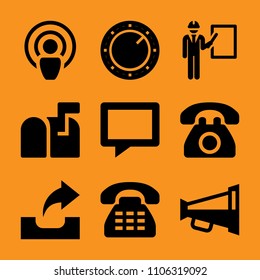 smart, black, project, happy, internet and flag icon vector set. Flat vector design with filled icons. Designed for web and software interfaces