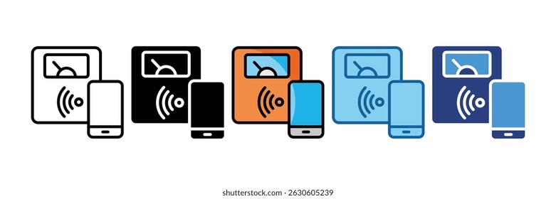 Smart Body Scale Icon Element For Design