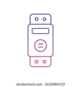 Smart Braker Icon vector stock illustration