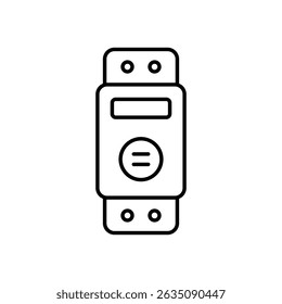 Smart Braker Icon vector stock illustration