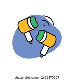 Ilustração de estoque de vetor de ícone Smart Buds