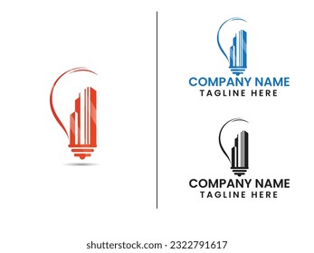 Smart building logo design. Smart house. Creative home logo design. Premium. Finance. Unique. Building vector art