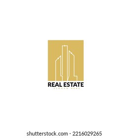 diseño del logotipo de smart Building con un concepto moderno. abstracto de construcción de edificios urbanos para la inspiración de diseño de logotipos.	