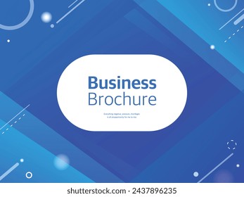 Smart business brochure cover template