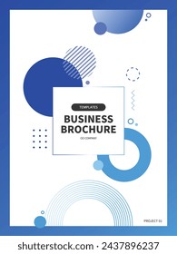 Smart business brochure cover template