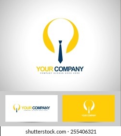 Smart Business Logo Concept. Corporate business logo with business card template.