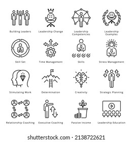 Smart Business Outline Icons - Stroked, Vectors