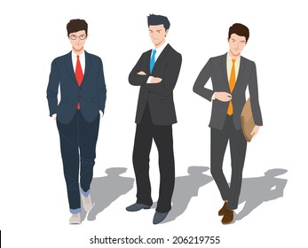 Smart Business three man