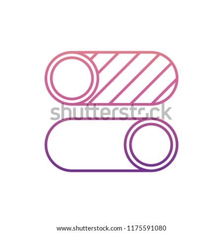 smart button on smartphoneicon in Nolan style. One of web collection icon can be used for UI, UX