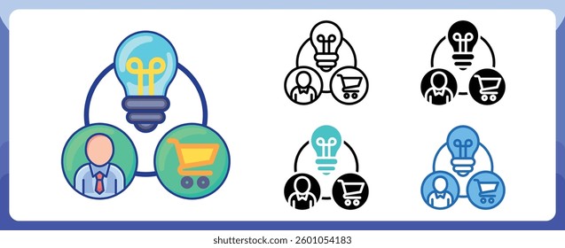 Smart Buy Multi Style Icon, Digital Marketing