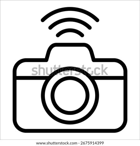 Smart Camera Icon Element For Design