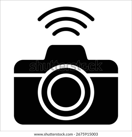 Smart Camera Icon Element For Design