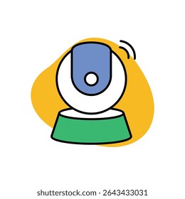 Smart Camera Icon vector stock illustration