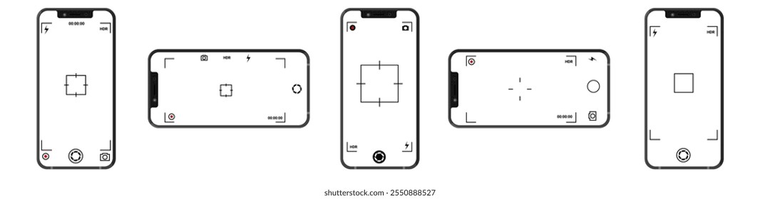 Video Interfaz de cámara inteligente con opciones para los modos de fotografía y fotografía, zoom y un visor claro, lo que facilita la captura de momentos en cualquier dispositivo.