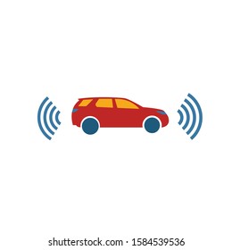 Smart Car icon. Simple element from smart devices icons collection. Creative Smart Car icon ui, ux, apps, software and infographics.