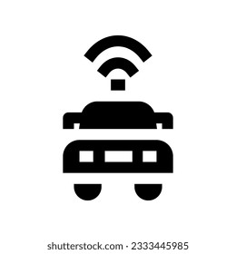 smart car icon for your website, mobile, presentation, and logo design.