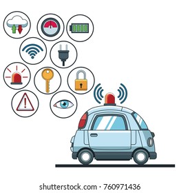 Smart car smarthphone app