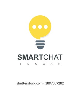 Smart Chat, Consulting Logo Design Template