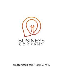 smart chat logo design vector, communication logos, logo for technology company