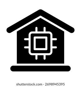 Elemento De Icono De Chip Inteligente Para Diseño Y Vector