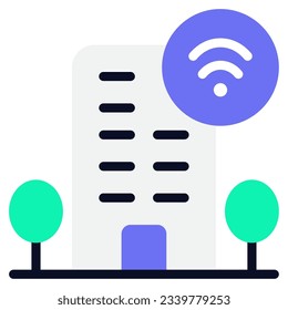 Smart City Icon can be used for uiux, infographic, etc