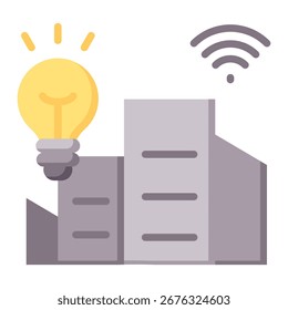 Elemento De Ícone De Cidade Inteligente Para Design