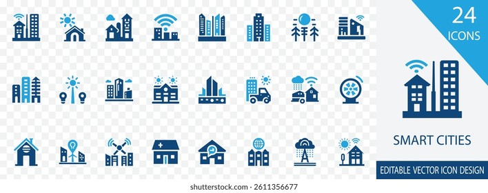 Smart City Illustration Futuristic Urban Innovation and Technology Integration