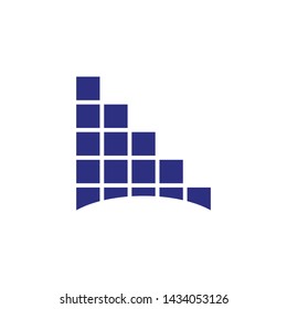 smart city logo design. space box logo design