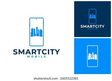 Smart City Mobile Phone Logo Design