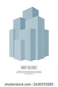 Icono elegante del Vector de la ciudad, concepto de diseño sobre fondo blanco