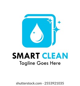 Smart clean design logo template illustration