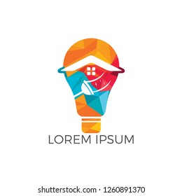 Smart clean logo design. Cleaning service logo design.