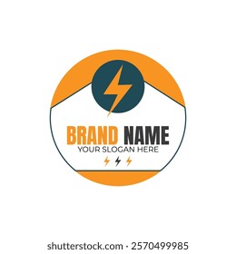 Smart clear energy power logo style business brand