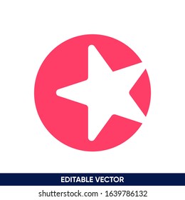 smart clever double meaning star shape logo