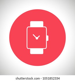 smart clock vector icon, watch icon