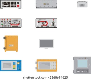 Smart Coal Mine Icon Set 02