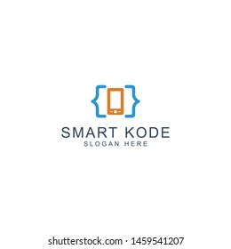 Smart Code Logo Template Icon Design Stock Vector (Royalty Free ...