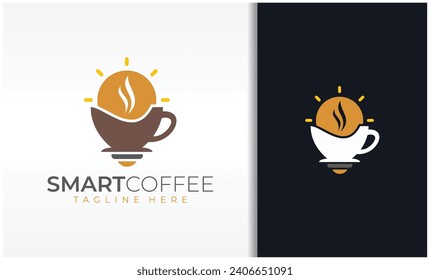 Smart Coffe And Creative Logo