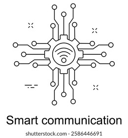 Smart Communication refers to the integration of advanced technologies such as AI, IoT, 5G, and cloud computing to enhance the way people and devices interact. It enables seamless, real-