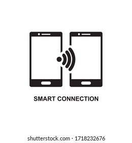 SYMBOL FÜR DIE SMART-VERBINDUNG , KOMMUNIKATIONSSYMBOL