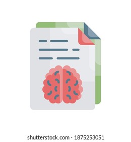 Smart Contract Flat Vector Illustration. EPS 10 File 